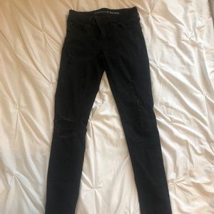 Articles of Society Black Ripped Skinny Jeans